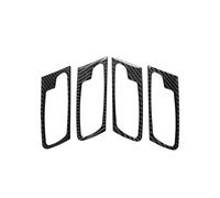 Garniture Autocollant Pour BMW X5 E70 X6 E71 2008-2013 Poignée Porte Panneau Garniture Bol Cadre Poignée Porte Bol Cadre Fibre Carbone