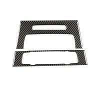 Garniture Autocollant Voiture Compatible Avec BMW Pour E90 E92 E93 Décoration Intérieure Voiture Panneau CD AC Console Centrale Autocollant Garniture Cache Accessoires