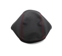 Garniture Autocollante De Couverture Boîte D'accoudoir Commande Centrale Voiture En Cuir Microfibre Pour Rav4 RAV 4 2006 - 2012 Aménagements intérieurs(Black with red line)