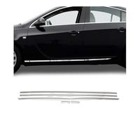 Garniture Baguette de Porte latérale Compatible avec Opel Insignia A 2008-2017 INOX 6Pcs