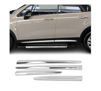 Garniture Baguette de Porte latérale pour Fiat 500X 2015-2025 en Acier INOX 4Pcs
