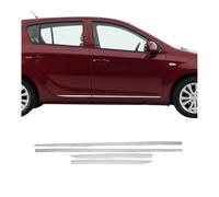 Garniture Baguette de porte latérale pour Hyundai i20 2008-2014 HB inox 4Pcs