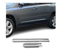 Garniture Baguette de porte latérale pour Jeep Compass 2006-2016 acier inox 4Pcs