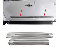 Garniture Baguette de Porte latérale pour Nissan Navara 2005-2015 INOX 4Pcs