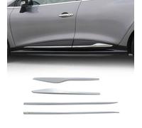 Garniture Baguette de porte latérale pour Renault Clio 2012-2019 acier inox 4Pcs