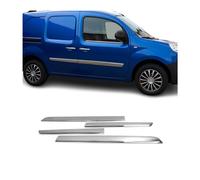 Garniture Baguette de porte latérale pour Renault Kangoo 2007-2021 inox 4Pcs