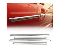 Garniture Baguette de porte latérale pour VW Caddy 2015-2020 inox Foncé 4Pcs