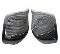 Garniture Boîtier Pour BMW Série 5 E60 E61 E63 E64 (2004-2008) 520i 525i 528i 528xi 530i Coques Rétroviseurs Extérieurs Fibre Carbone/noir