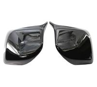 Garniture Boîtier Pour BMW Série 5 E60 E61 E63 E64 (2004-2008) 520i 525i 528i 528xi 530i Coques Rétroviseurs Extérieurs Fibre Carbone/noir
