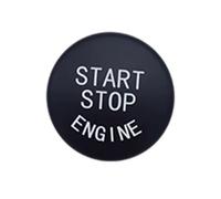 Garniture centrale Compatible Avec BMW Pour E70 X5 2007-2013 Pour E71 X6 2008-2014 61636966714 Cache De Commutateur D’allumage De Démarrage Arrêt Du Moteur(Black)