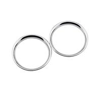 Garniture centrale Compatible Avec Nissan Pour Micra Pour March Pour Versa 2011 2012 2013 2014 2015 2016 2017 2 Pièces Couvercle Garniture Sortie D’air AC Autocollant Accessoires