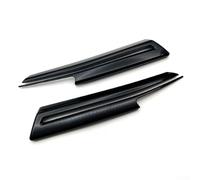 Garniture centrale de pare-chocs avant et bande de grille de capot pour Crosstrek 2021-2023, pièce de rechange noire en ABS (noir)