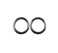 Garniture Commande Centrale Pour Fiat 500 2010-2023 Pour Abarth 595 695 2016-2021 2022 2023 Garniture Commutateur Lève-vitre Voiture En Fiber Carbone Véritable Panneau Console Centrale