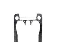 Garniture Commande Centrale Pour Pour Camaro 2010-2015 Intérieur Voiture En Fiber Carbone Console Multimédia Couverture Autocollant Panneau Garniture Garniture Console Centrale(3)