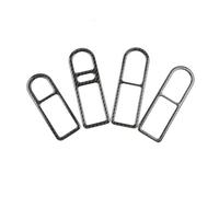 Garniture Commande Centrale Pour VW Pour Golf 4 Pour Jetta Pour Bora 1999-2004 Poignée Porte Intérieure Voiture Couvercle Cadre Bol Garniture Panneau Console Centrale(TYPE A)