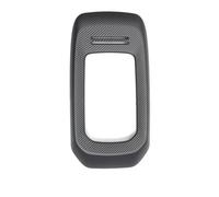 Garniture Commande Centrale Pour VW Pour ID.4 Pour ID4 2022 2021 Couvercle Console Centrale Support Verre Garniture Cadre Pièces Décoration Style Intérieur Panneau Console Centrale(Matte carbon)