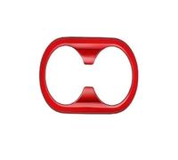 Garniture Console Centrale Couvercle Panneau Changement Vitesse ABS Rouge, Pour Hyundai Pour KONA 2024 2025 Garniture Fenêtre, Interrupteur Levage, Accessoires Intérieurs Style Garniture Panneau(Rear