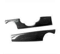 Garniture Console Centrale pour Mini R55 R56 2007-2013 Voiture Véritable Fiber De Carbone Panneau De Commande Central Décoratif Couverture Garniture Autocollant Central Intérieur