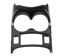 Garniture Console Centrale Pour Nissan Pour Qashqai J11 2014-2020 Console Centrale Voiture Panneau Boîte Changement Vitesse Porte-gobelet D'eau Cadre Couverture Garniture Garniture Panneau(B Carbon Fi