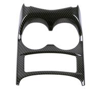 Garniture Console Centrale Pour Nissan Pour Qashqai J11 2014-2020 Console Centrale Voiture Panneau Boîte Changement Vitesse Porte-gobelet D'eau Cadre Couverture Garniture Garniture Panneau(A Carbon Fi
