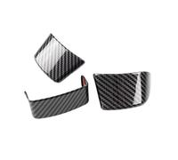 Garniture Console Centrale Pour VW Pour Golf 5 Pour MK5 Pour Passat Pour B6 3 Pièces ABS Carbone Texture Intérieur Panneau Volant Couverture Garniture Intérieure Garniture Commande Centrale