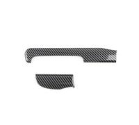 Garniture Console Centrale Pour VW Pour Golf 6 Pour MK6 Pour GTI 2008-2013 Couverture De Console Centrale Intérieure En Fiber Carbone Garniture Commande Centrale(A)