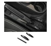 Garniture Console Centrale Pour Wrangler JK Autocollants Décoration | Fibre De Carbone Changement Vitesse Volant De Console Centrale De Voiture(Handbrake strip)