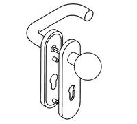 Garniture coupe-feu HEWI 111R13.113 plastique 90 D/K ( 3000204165 )