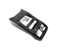 Garniture Couvercle Panneau Ventilation Arrière Pour Qashqai J11 2018-2020 | Boîte d'accoudoir aspect fibre de carbone, intérieur mat pour climatisation(Carbon Fiber Look)