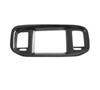 Garniture Couvercle Tableau Bord Pour Chargeur 2015 - 2023 | Accessoires décoratifs voiture pour Dodge, en Fiber de carbone ABS(Navigation Frame)