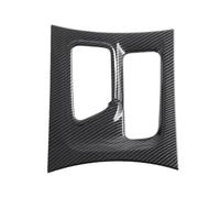 Garniture Couvercle Tableau Bord Pour Chargeur 2015 - 2023 | Accessoires décoratifs voiture pour Dodge, en Fiber de carbone ABS(Gear shift frame)