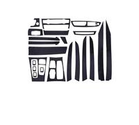 Garniture Couverture Autocollants En Fibre Carbone Mat Pour BMW X5 E70 X6 E71, Style Voiture Console Centrale Intérieure Voiture, Changement Couleur Moulage Autocollants Intérieure Voiture