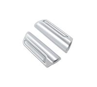 Garniture Couverture Décorative Réglage Dossier Siège Intérieur Voiture Pour Suzuki 2019 2020 2021 2022 JB74 ABS En Fiber Carbone Poignées de portières intérieures (Color : Argent)