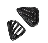 Garniture d'anneau de climatiseur, Couvercle de ventilation de tableau de bord de climatisation couleur Fiber de carbone LHD, for Hyundai, for Kona, for ENCINO 2018 - 2019 (Size : Carbon fiber color