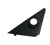 Garniture d'antenne triangulaire gauche pour Smart for Fortwo 451 Series ABS noir accessoire de rechange direct OEM A4518810123 Mise à niveau extérieure de voiture