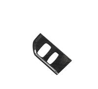 Garniture D'autocollant Couverture Décoration Cadre Trou Serrure Central Tableau Bord Voiture Pour Volvo Pour XC60 Modifiés Intérieurs Décalcomanies Deco Voiture Interieur(Carbon Fiber Black)