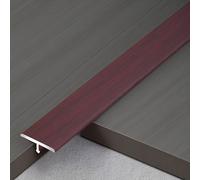 Garniture de Bordure Couvre-Seuil Moulure de Transition en T Bande de Séparation Sol-Carrelage Bandes de Seuil