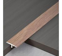 Garniture de Bordure Couvre-Seuil Moulure de Transition en T Bande de Séparation Sol-Carrelage Bandes de Seuil