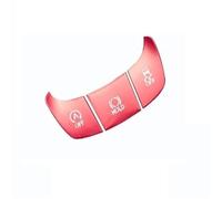 Garniture De Cadre De Commutateur De Climatisation Pour Toyota C-HR Chr 16-21, Vitres Lève-vitres Démarrage Arrêt Panneau Levier Vitesses Bande décorative contrôle central(ROUGE,B)