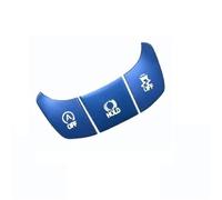 Garniture De Cadre De Commutateur De Climatisation Pour Toyota C-HR Chr 16-21, Vitres Lève-vitres Démarrage Arrêt Panneau Levier Vitesses Bande décorative contrôle central(BLEU,B)