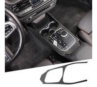 Garniture de cadre de levier de vitesse en fibre de carbone souple pour B-M-W 1 Series 2 Series F40 F44 2020-2023 - Autocollant décoratif pour panneau de commande central de voiture (fibre de carbone,