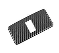 Garniture de cadre décorative de panneau de bouton d'urgence de toit de couverture SOS intérieure de voiture for Nissan for NOTE E13 for KICKS 2020-2022 fibre de carbone