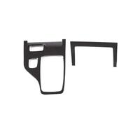 Garniture De Cadre Pour Panneau Levier Vitesse Console Centrale En ABS Effet Fibre Carbone Pour Ford Pour Ranger Pour Wildtrak 2015-2022 Moulages intérieurs(Style A carbon fiber)