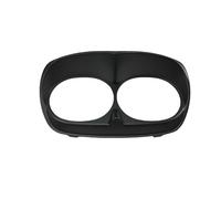 Garniture de carénage double de phare de moto en plastique ABS pour Harley Road Glide FLTR FLTRX FLTRU 1998-2013 (noir mat)