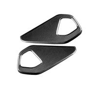 Garniture de console centrale de voiture Pour BRZ GR86 2021 2022 2023 2024 Cadre de klaxon de porte Autocollant Couverture Accessoires Décor(Noir)