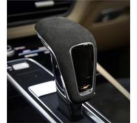 Garniture De Console Centrale Pour Cayenne 2018 2019 2020 2021, Pommeau De Levier De Vitesse, Revêtement En Daim, Autocollant, Coupé Bande décorative contrôle central(NOIR)