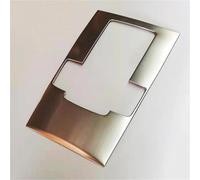 Garniture De Console Centrale Pour Mazda 3 MT Manuelle 2019-2024 Autocollant Pour Garniture De Panneau De Levier De Vitesse (berline Et Hayon) Bande décorative contrôle central(Argent)
