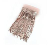 Garniture de couture à pompons de 1/2/3 m - 20 cm - Ruban à paillettes pour loisirs créatifs, danse, spectacles, décoration de vêtements, matériel de couture pour robe latine (couleur : 08 4 m)