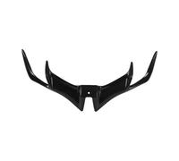 Garniture De Couvercle D'aile Carénage Avant De Moto ABS pour R15 V3 2017 - 2020, Bec D'aileron De Requin, Accessoires Moto Fixe Carénage(Black)