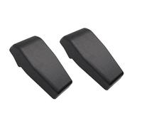Garniture de couvercle de charnière de fenêtre arrière, 2 pièces, for Jeep Wrangler for JK 2007 - 2017, remplacement de charnière en verre de hayon noir 68140033AA